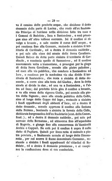 Bullettino delle ordinanze de' commissarj ripartitori de' demanj ex feudali e comunali nelle province dei rr.dd. al di qua del Faro in appendice degli atti eversivi della feudalita