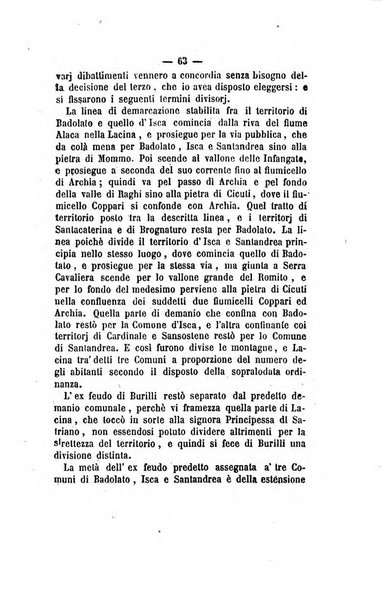 Bullettino delle ordinanze de' commissarj ripartitori de' demanj ex feudali e comunali nelle province dei rr.dd. al di qua del Faro in appendice degli atti eversivi della feudalita