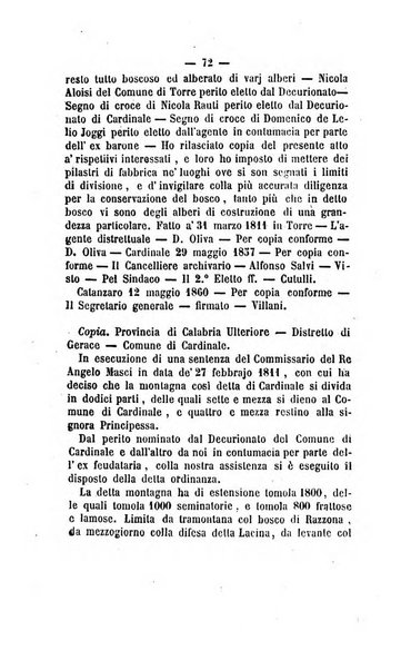 Bullettino delle ordinanze de' commissarj ripartitori de' demanj ex feudali e comunali nelle province dei rr.dd. al di qua del Faro in appendice degli atti eversivi della feudalita