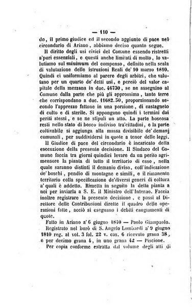 Bullettino delle ordinanze de' commissarj ripartitori de' demanj ex feudali e comunali nelle province dei rr.dd. al di qua del Faro in appendice degli atti eversivi della feudalita