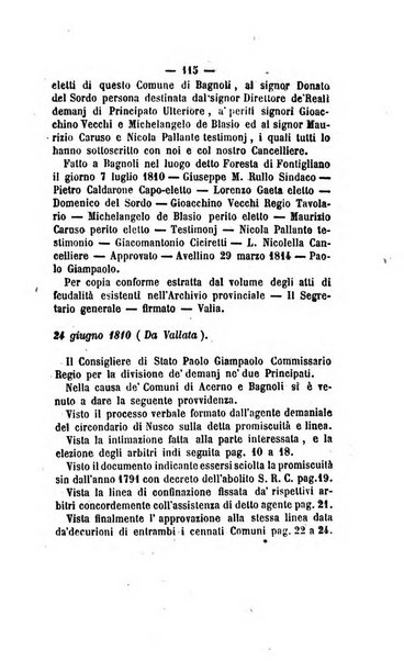 Bullettino delle ordinanze de' commissarj ripartitori de' demanj ex feudali e comunali nelle province dei rr.dd. al di qua del Faro in appendice degli atti eversivi della feudalita