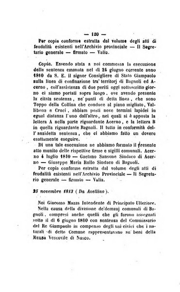 Bullettino delle ordinanze de' commissarj ripartitori de' demanj ex feudali e comunali nelle province dei rr.dd. al di qua del Faro in appendice degli atti eversivi della feudalita