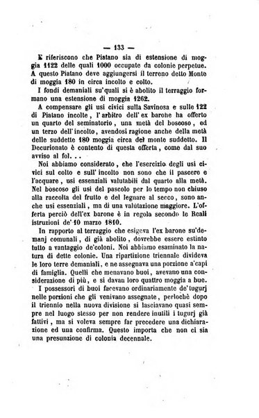 Bullettino delle ordinanze de' commissarj ripartitori de' demanj ex feudali e comunali nelle province dei rr.dd. al di qua del Faro in appendice degli atti eversivi della feudalita