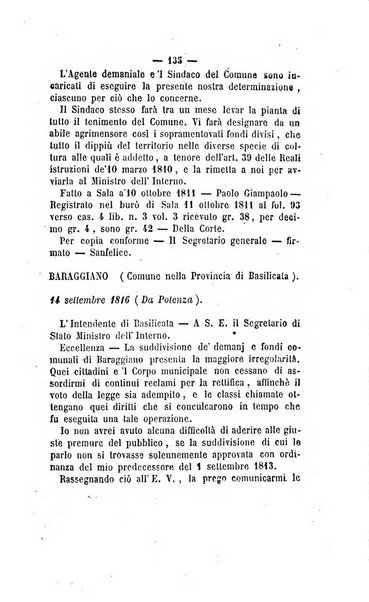 Bullettino delle ordinanze de' commissarj ripartitori de' demanj ex feudali e comunali nelle province dei rr.dd. al di qua del Faro in appendice degli atti eversivi della feudalita