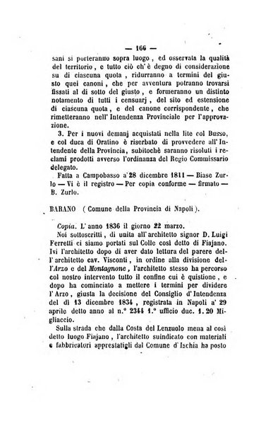 Bullettino delle ordinanze de' commissarj ripartitori de' demanj ex feudali e comunali nelle province dei rr.dd. al di qua del Faro in appendice degli atti eversivi della feudalita