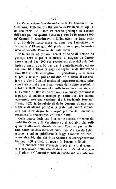 Bullettino delle ordinanze de' commissarj ripartitori de' demanj ex feudali e comunali nelle province dei rr.dd. al di qua del Faro in appendice degli atti eversivi della feudalita