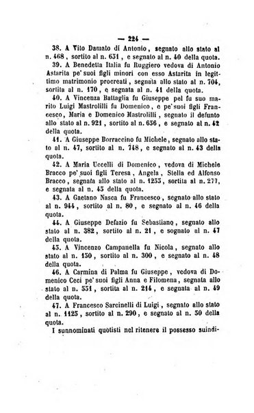 Bullettino delle ordinanze de' commissarj ripartitori de' demanj ex feudali e comunali nelle province dei rr.dd. al di qua del Faro in appendice degli atti eversivi della feudalita