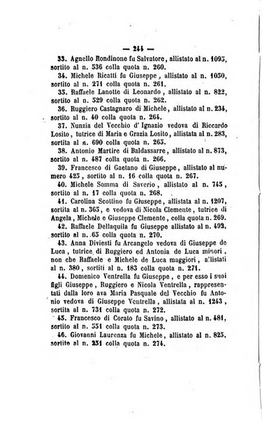 Bullettino delle ordinanze de' commissarj ripartitori de' demanj ex feudali e comunali nelle province dei rr.dd. al di qua del Faro in appendice degli atti eversivi della feudalita