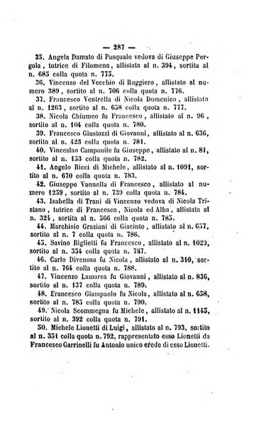 Bullettino delle ordinanze de' commissarj ripartitori de' demanj ex feudali e comunali nelle province dei rr.dd. al di qua del Faro in appendice degli atti eversivi della feudalita