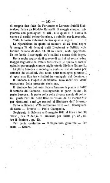 Bullettino delle ordinanze de' commissarj ripartitori de' demanj ex feudali e comunali nelle province dei rr.dd. al di qua del Faro in appendice degli atti eversivi della feudalita