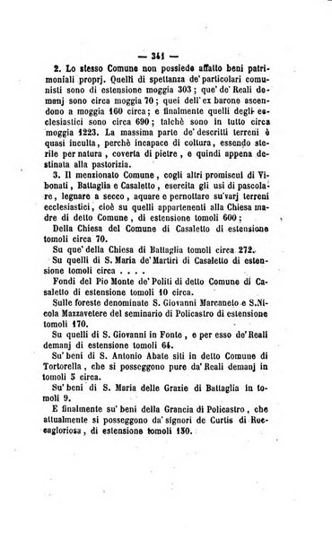 Bullettino delle ordinanze de' commissarj ripartitori de' demanj ex feudali e comunali nelle province dei rr.dd. al di qua del Faro in appendice degli atti eversivi della feudalita