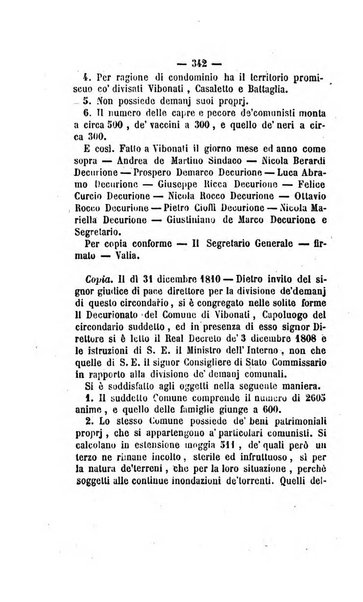 Bullettino delle ordinanze de' commissarj ripartitori de' demanj ex feudali e comunali nelle province dei rr.dd. al di qua del Faro in appendice degli atti eversivi della feudalita