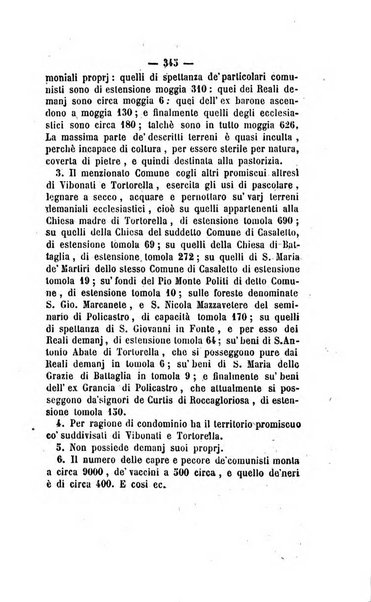 Bullettino delle ordinanze de' commissarj ripartitori de' demanj ex feudali e comunali nelle province dei rr.dd. al di qua del Faro in appendice degli atti eversivi della feudalita