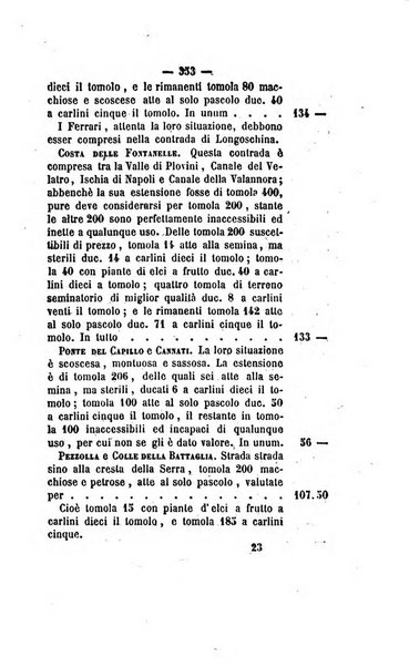 Bullettino delle ordinanze de' commissarj ripartitori de' demanj ex feudali e comunali nelle province dei rr.dd. al di qua del Faro in appendice degli atti eversivi della feudalita