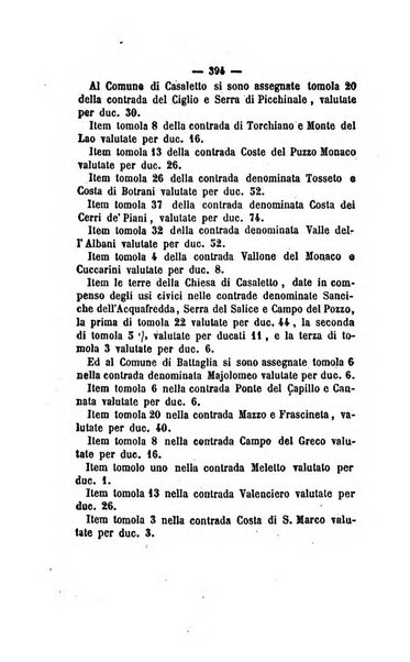 Bullettino delle ordinanze de' commissarj ripartitori de' demanj ex feudali e comunali nelle province dei rr.dd. al di qua del Faro in appendice degli atti eversivi della feudalita