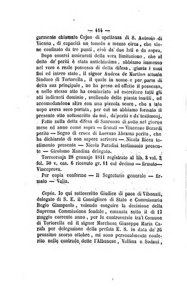 Bullettino delle ordinanze de' commissarj ripartitori de' demanj ex feudali e comunali nelle province dei rr.dd. al di qua del Faro in appendice degli atti eversivi della feudalita