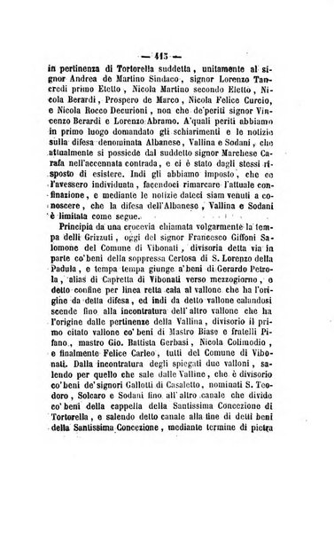 Bullettino delle ordinanze de' commissarj ripartitori de' demanj ex feudali e comunali nelle province dei rr.dd. al di qua del Faro in appendice degli atti eversivi della feudalita