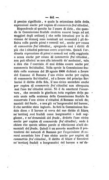 Bullettino delle ordinanze de' commissarj ripartitori de' demanj ex feudali e comunali nelle province dei rr.dd. al di qua del Faro in appendice degli atti eversivi della feudalita