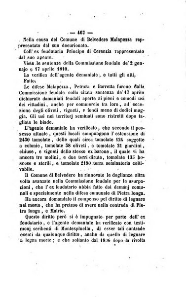 Bullettino delle ordinanze de' commissarj ripartitori de' demanj ex feudali e comunali nelle province dei rr.dd. al di qua del Faro in appendice degli atti eversivi della feudalita