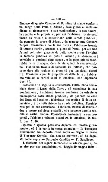 Bullettino delle ordinanze de' commissarj ripartitori de' demanj ex feudali e comunali nelle province dei rr.dd. al di qua del Faro in appendice degli atti eversivi della feudalita