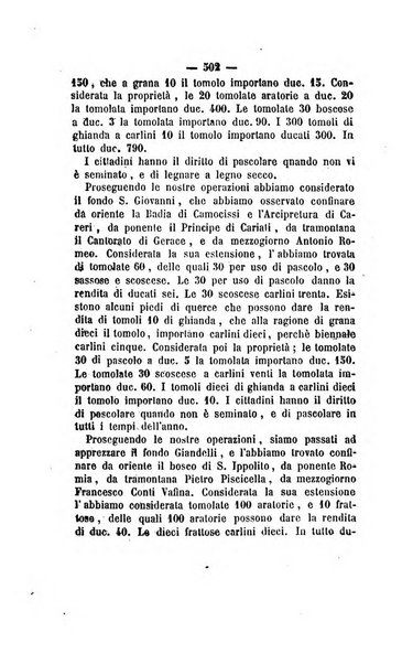 Bullettino delle ordinanze de' commissarj ripartitori de' demanj ex feudali e comunali nelle province dei rr.dd. al di qua del Faro in appendice degli atti eversivi della feudalita