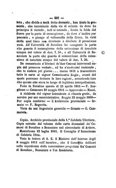 Bullettino delle ordinanze de' commissarj ripartitori de' demanj ex feudali e comunali nelle province dei rr.dd. al di qua del Faro in appendice degli atti eversivi della feudalita