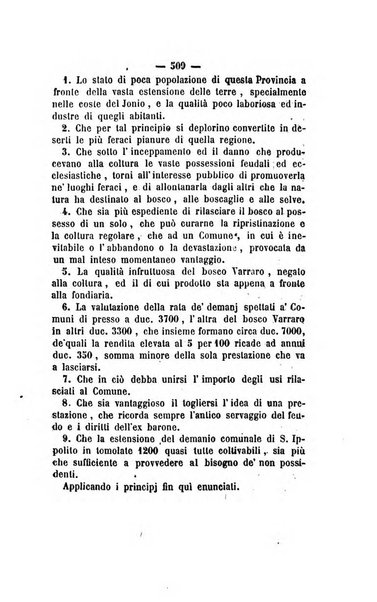 Bullettino delle ordinanze de' commissarj ripartitori de' demanj ex feudali e comunali nelle province dei rr.dd. al di qua del Faro in appendice degli atti eversivi della feudalita