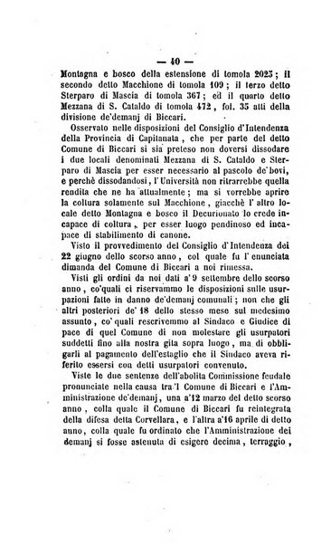 Bullettino delle ordinanze de' commissarj ripartitori de' demanj ex feudali e comunali nelle province napoletane in appendice degli atti eversivi della feudalita