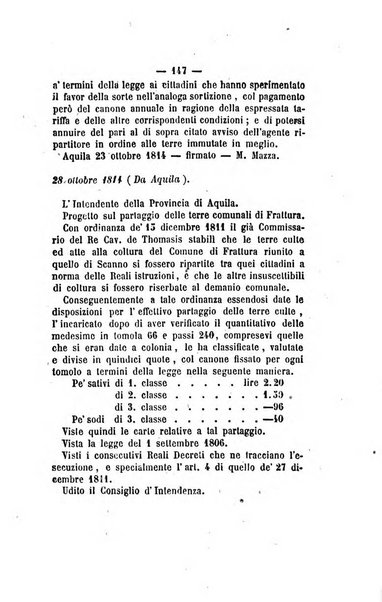 Bullettino delle ordinanze de' commissarj ripartitori de' demanj ex feudali e comunali nelle province napoletane in appendice degli atti eversivi della feudalita