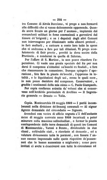 Bullettino delle ordinanze de' commissarj ripartitori de' demanj ex feudali e comunali nelle province napoletane in appendice degli atti eversivi della feudalita