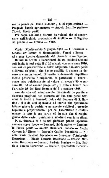 Bullettino delle ordinanze de' commissarj ripartitori de' demanj ex feudali e comunali nelle province napoletane in appendice degli atti eversivi della feudalita