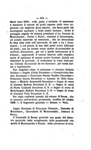 Bullettino delle ordinanze de' commissarj ripartitori de' demanj ex feudali e comunali nelle province napoletane in appendice degli atti eversivi della feudalita