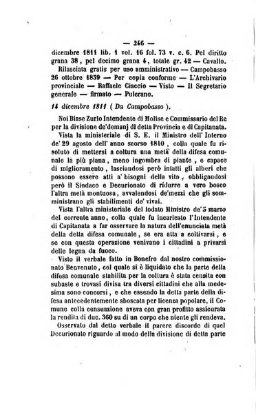 Bullettino delle ordinanze de' commissarj ripartitori de' demanj ex feudali e comunali nelle province napoletane in appendice degli atti eversivi della feudalita