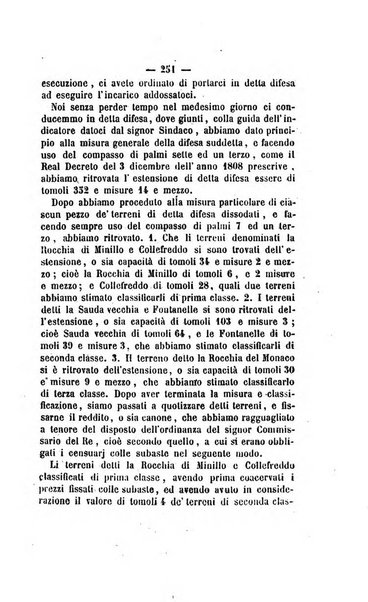 Bullettino delle ordinanze de' commissarj ripartitori de' demanj ex feudali e comunali nelle province napoletane in appendice degli atti eversivi della feudalita