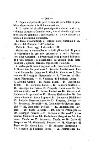 Bullettino delle ordinanze de' commissarj ripartitori de' demanj ex feudali e comunali nelle province napoletane in appendice degli atti eversivi della feudalita