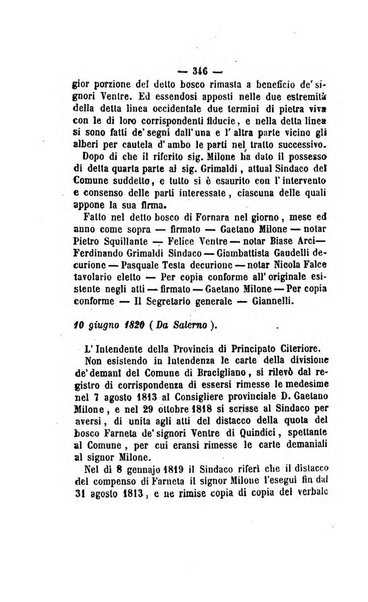 Bullettino delle ordinanze de' commissarj ripartitori de' demanj ex feudali e comunali nelle province napoletane in appendice degli atti eversivi della feudalita