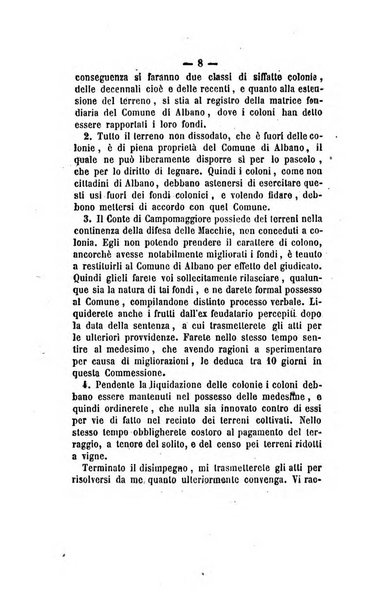 Bullettino delle ordinanze de' commissarj ripartitori de' demanj ex feudali e comunali nelle province napoletane in appendice degli atti eversivi della feudalita