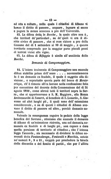 Bullettino delle ordinanze de' commissarj ripartitori de' demanj ex feudali e comunali nelle province napoletane in appendice degli atti eversivi della feudalita