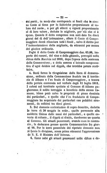 Bullettino delle ordinanze de' commissarj ripartitori de' demanj ex feudali e comunali nelle province napoletane in appendice degli atti eversivi della feudalita