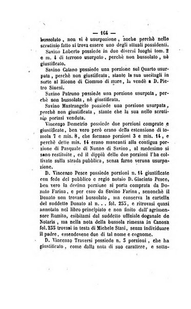 Bullettino delle ordinanze de' commissarj ripartitori de' demanj ex feudali e comunali nelle province napoletane in appendice degli atti eversivi della feudalita