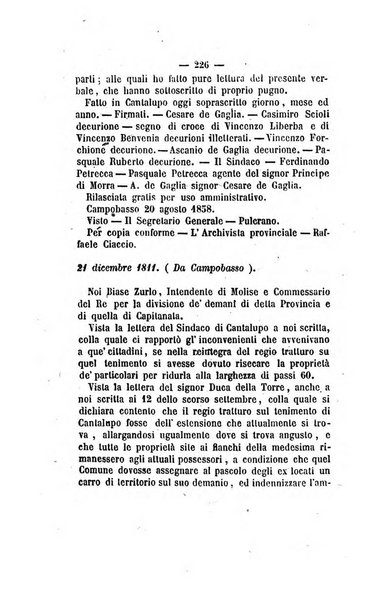 Bullettino delle ordinanze de' commissarj ripartitori de' demanj ex feudali e comunali nelle province napoletane in appendice degli atti eversivi della feudalita