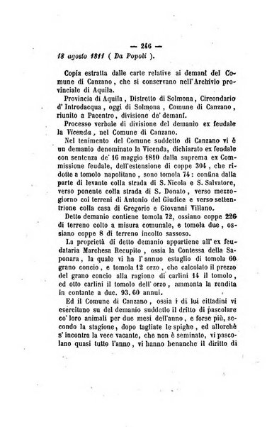 Bullettino delle ordinanze de' commissarj ripartitori de' demanj ex feudali e comunali nelle province napoletane in appendice degli atti eversivi della feudalita