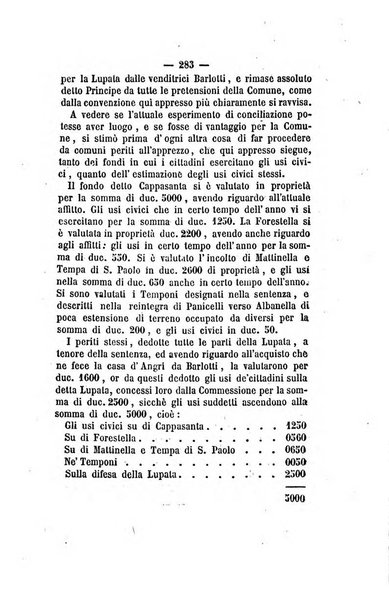 Bullettino delle ordinanze de' commissarj ripartitori de' demanj ex feudali e comunali nelle province napoletane in appendice degli atti eversivi della feudalita