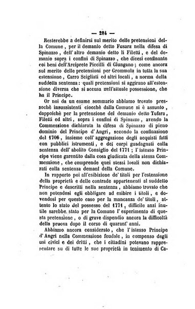 Bullettino delle ordinanze de' commissarj ripartitori de' demanj ex feudali e comunali nelle province napoletane in appendice degli atti eversivi della feudalita