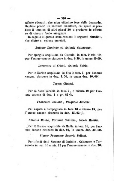 Bullettino delle ordinanze de' commissarj ripartitori de' demanj ex feudali e comunali nelle province napoletane in appendice degli atti eversivi della feudalita