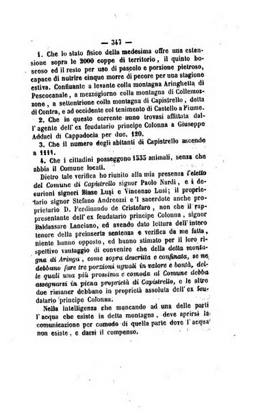 Bullettino delle ordinanze de' commissarj ripartitori de' demanj ex feudali e comunali nelle province napoletane in appendice degli atti eversivi della feudalita