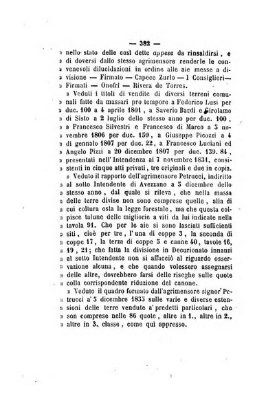 Bullettino delle ordinanze de' commissarj ripartitori de' demanj ex feudali e comunali nelle province napoletane in appendice degli atti eversivi della feudalita