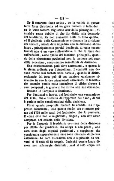 Bullettino delle ordinanze de' commissarj ripartitori de' demanj ex feudali e comunali nelle province napoletane in appendice degli atti eversivi della feudalita