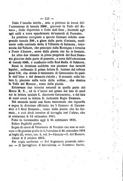 Bullettino delle ordinanze de' commissarj ripartitori de' demanj ex feudali e comunali nelle province napoletane in appendice degli atti eversivi della feudalita