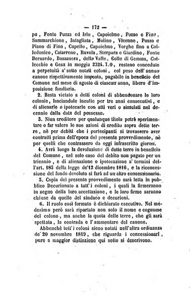 Bullettino delle ordinanze de' commissarj ripartitori de' demanj ex feudali e comunali nelle province napoletane in appendice degli atti eversivi della feudalita